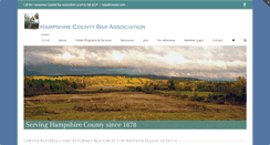 Desktop Screenshot of hampshirebar.org